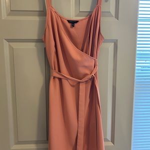 Banana republic salmon wrap dress size 12P